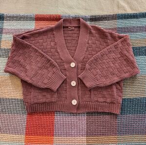 Babaa Cardigan No 3 In Bittersweet